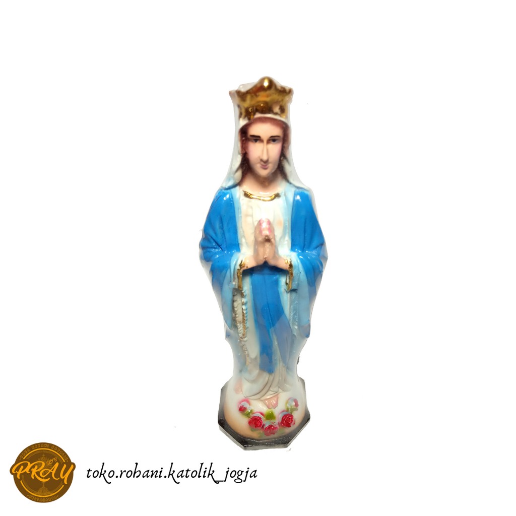 PATUNG MARIA LORDES 20 CM / PATUNG BUNDA MARIA / PATUNG KATOLIK MURAH / PATUNG MARIA LOURDES