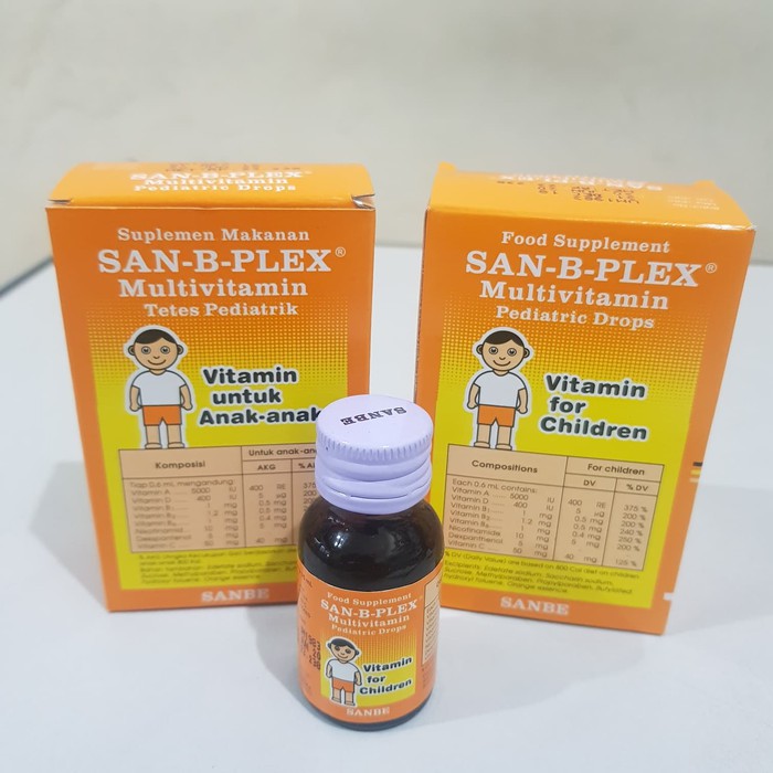 Jual SAN B PLEX DROP ( MULTIVITAMIN UNTUK ANAK) Shopee Indonesia