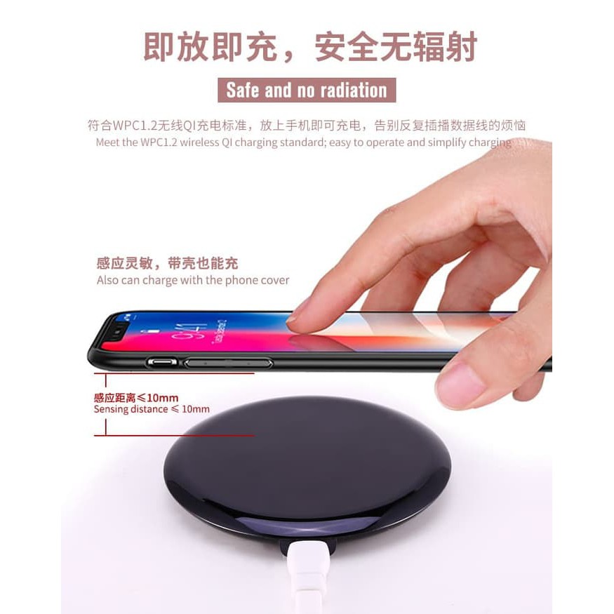 Remax Linon 10W Wireless Charger RP-W11 Original