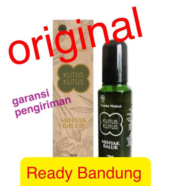 [Perlengkapanbayimurah] Minyak Kutus - Kutus ORIGINAL Tamba Waras Bandung 100 ml