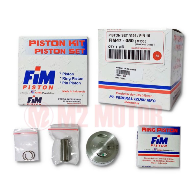 PISTON KIT MIO FIM (FIM47) STD,50,100