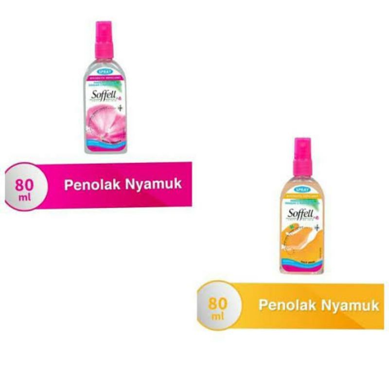 Soffel Spray Anti Nyamuk Botol 80ml