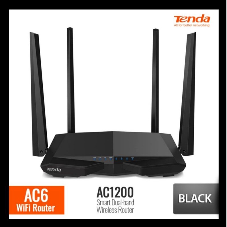 Router Tenda AC 1200 Smart Dual Band 2.5 GHz & 5 Ghz