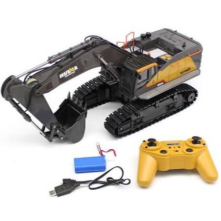 RC Alat Berat Excavator Mobil Huina 1592 22CH 1/14