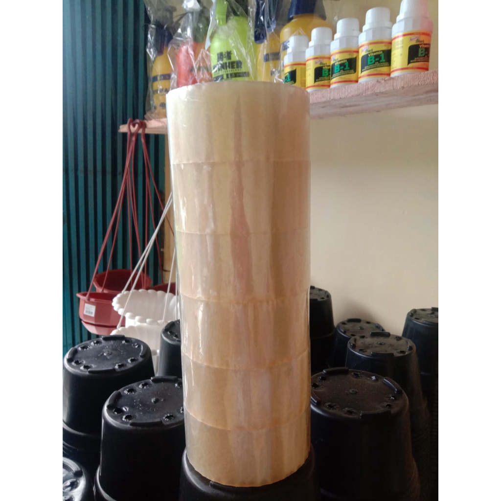 

Selotip coklat dan bening