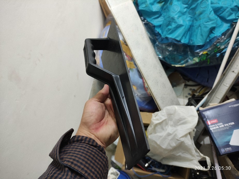 Roskam Raskam Pvc Hitam Elgladio