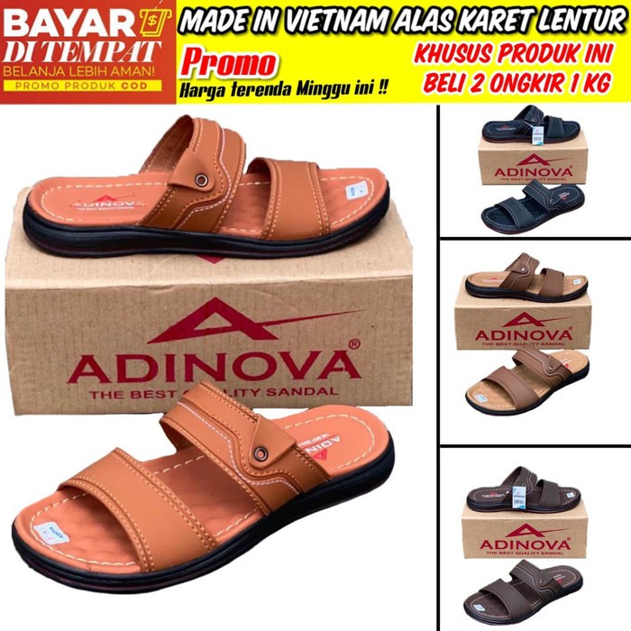 SANDAL AD SHOPING 02 / SANDAL ADINOVA 02 / SANDAL PRIA TERBARU