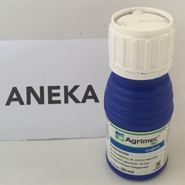 Produk obat pertanian Agrimec 50 ml insektisida pembasmi hama serangga murah berkualitas