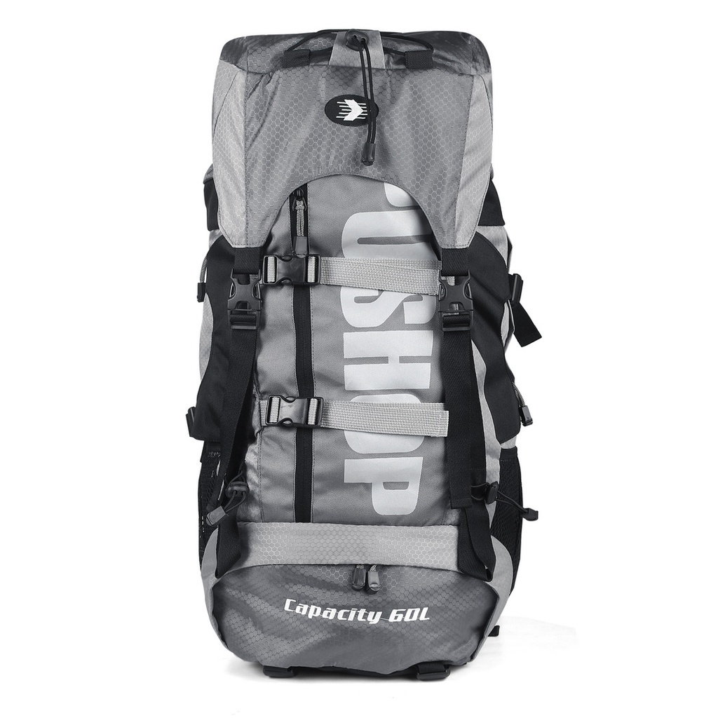 Tas Ransel Gunung Carrier Outdoor Hiking Manjaro 60 L PUSHOP AUTHENTIC