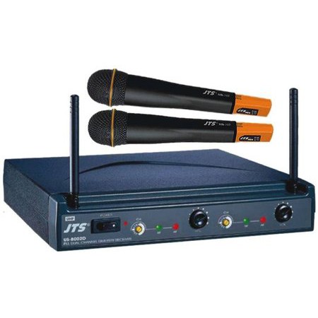 MICROPHONE JTS US8002D/MH750 MICROPHONE 2 UNIT