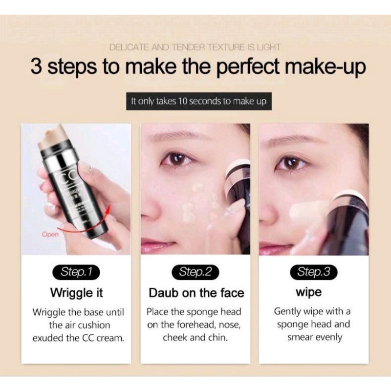 Images CC Cream Concealer Stick Tahan Air Tahan Lama Tahan Keringat / Images CC Concealer Stick Make Up Wajah Glowing