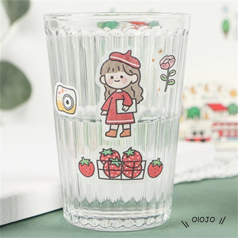【COD】Tape Stiker Motif Emoji Untuk Dekorasi Handphone / Diary DIY