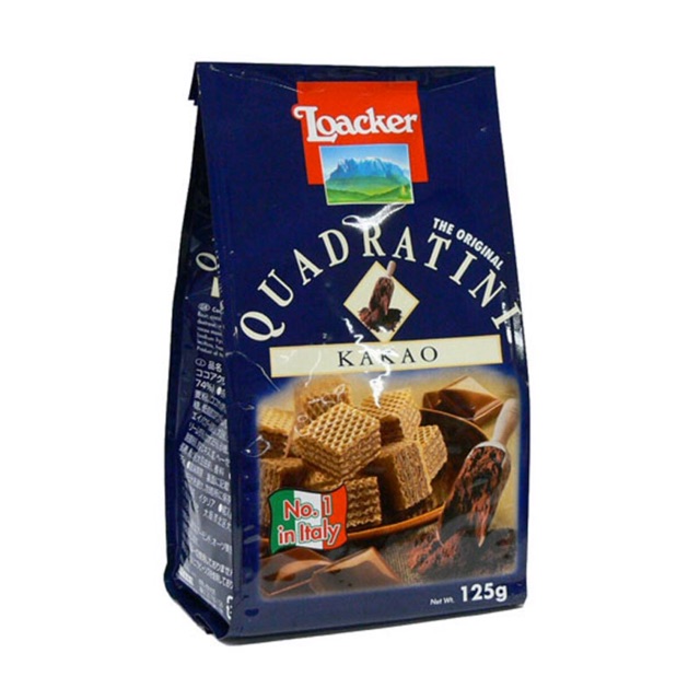 

Loaker Quadratini Cacao 125 gr loacker