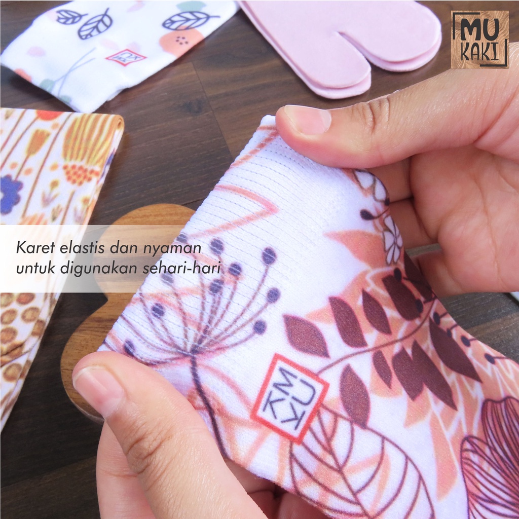 Kaos Kaki Jempol Motif Printing Dewasa Mukaki Murah K