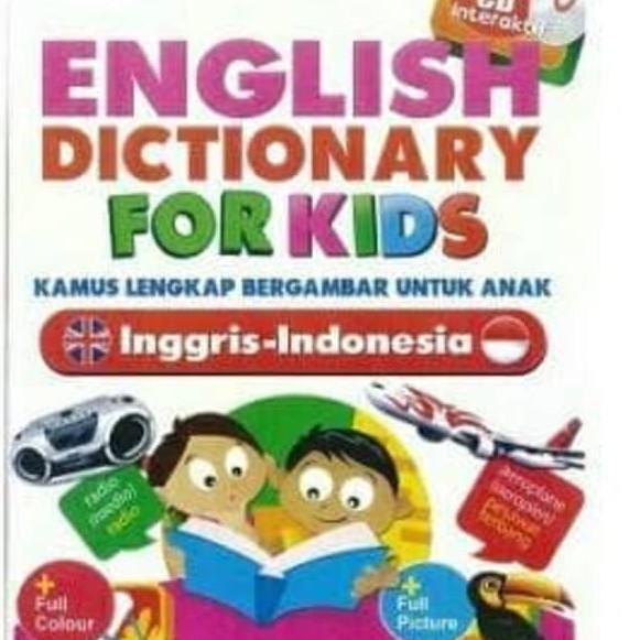 ENGLISH DICTIONARY FOR KIDS (PLUS CD)