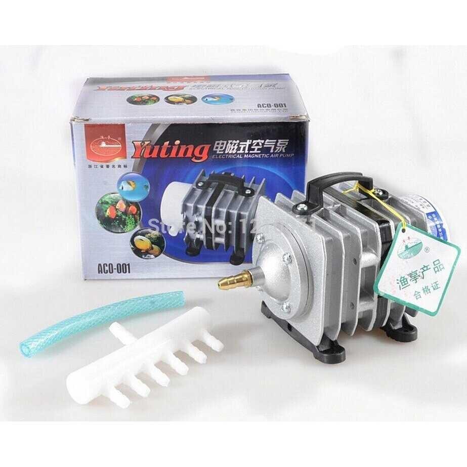 YUTING Pompa Aerator Kompresor Udara Aquarium 20W - ACO-001 ( Mughnii )