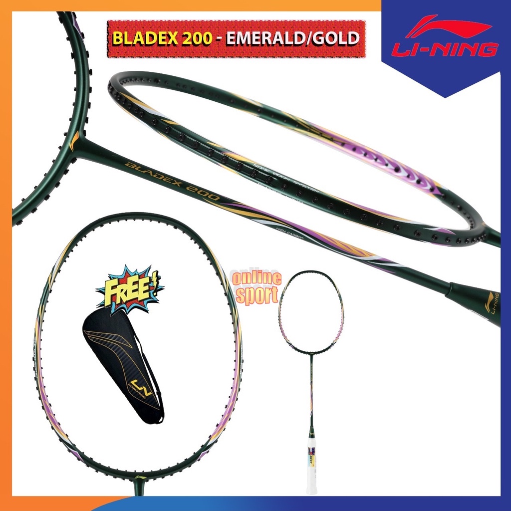 LINING BladeX 200 Raket Badminton (Original)