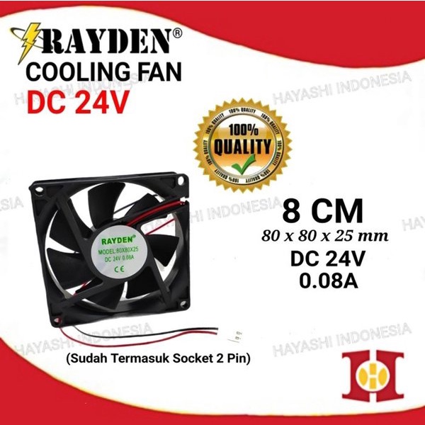 Cooling Fan DC 24V Kipas Pendingin Internal Fan Cooler