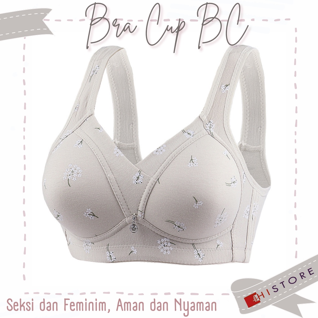 [HI] Bra BH Fashion Wanita Cup 3/4BC Bra wanita Premium BH Busa Tipis Tanpa Kawat Sangat Nyaman A82