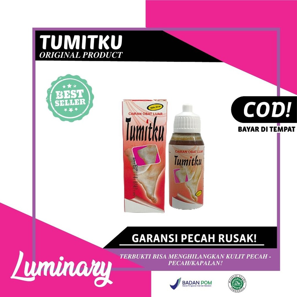 Tumitku Obat Herbal Kaki Pecah Dan Kering Penghalus Tumit Kaki Original BPOM