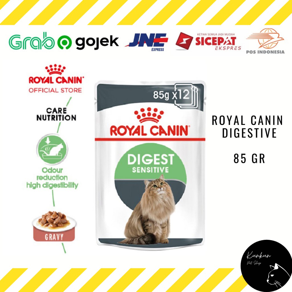 ROYAL CANIN DIGESTIVE CARE - 85 GR (WET CAT FOOD)