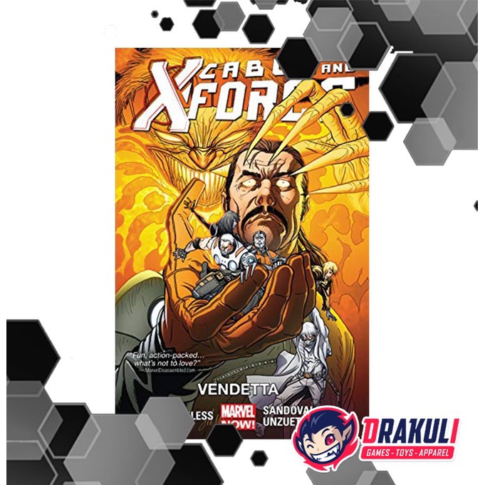 

Drakuli Hobbies Comic Cable and X-Force Vendetta Paperback