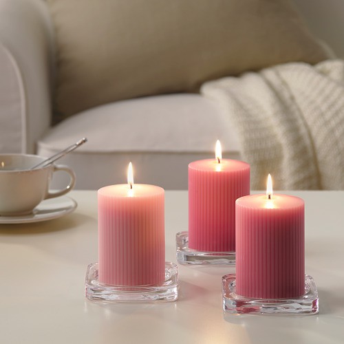 BLOMDOFT Lilin blok beraroma isi 3 pcs