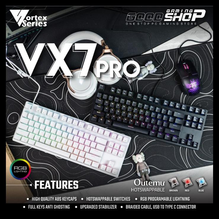 Vortex Vx7 Pro Mechanical Keyboard - Gaming Keyboard