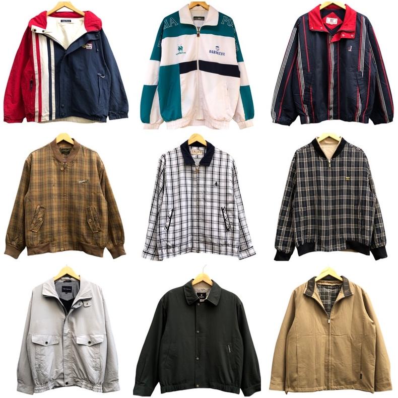 [TISNAYANESHOP] | THRIFT JAKET ( VINTAGE, COACH, HARRINGTON, BOMBER, CASUAL, WORK, FLIGHT, PARKA,