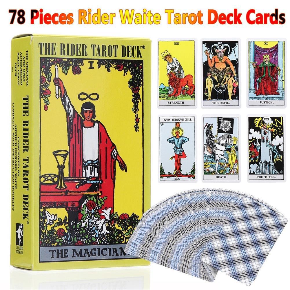 Rider Waite Smith Kartu Tarot Oracle Board Game Prisma Visions Radiant Untuk Pertemuan Keluarga