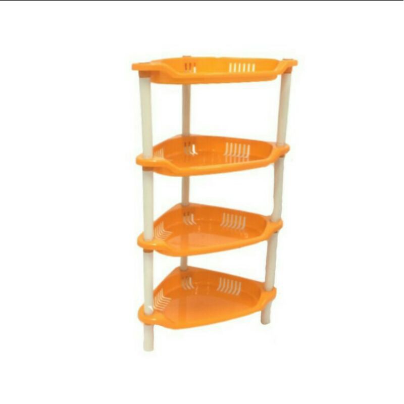 Rak Sudut Plastik Susun 4