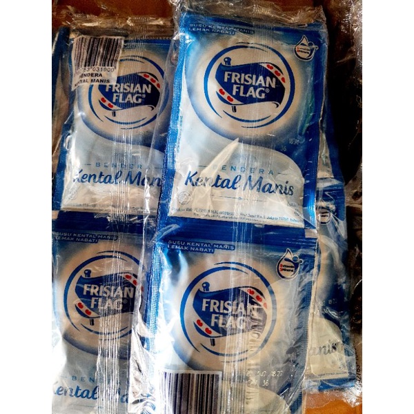 Frisian flag bendera susu kental manis renceng (40gr x 6sachet)