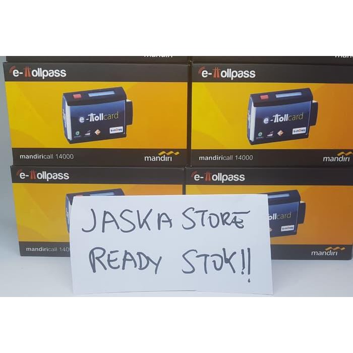 Sangat Laris Mandiri E-Toll Pass 2016 Edition - On Board Unit Etoll Pass Obu