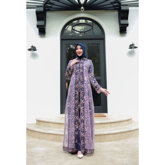 AMBASADOR DRESS SIZE M-JUMBO(LD 120 CM ) | BAHAN TILLE BORDIR PREMIUM | SERAGAMAN KELUARAGA | BAJU PESTA LAMARAN | BAJU LEBARAN | BAJU KONDANGAN | BAJU WISUDA | KEBAYA MODERN | KEBAYA ORIGINAL | KEBAYA TERBARU | ORIGINAL BY PELANGI JAYA