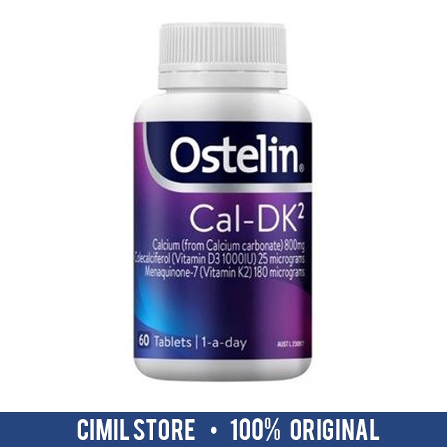 [PROMO] Ostelin Cal DK2 Calcium Vitamin D - 60 Tablets