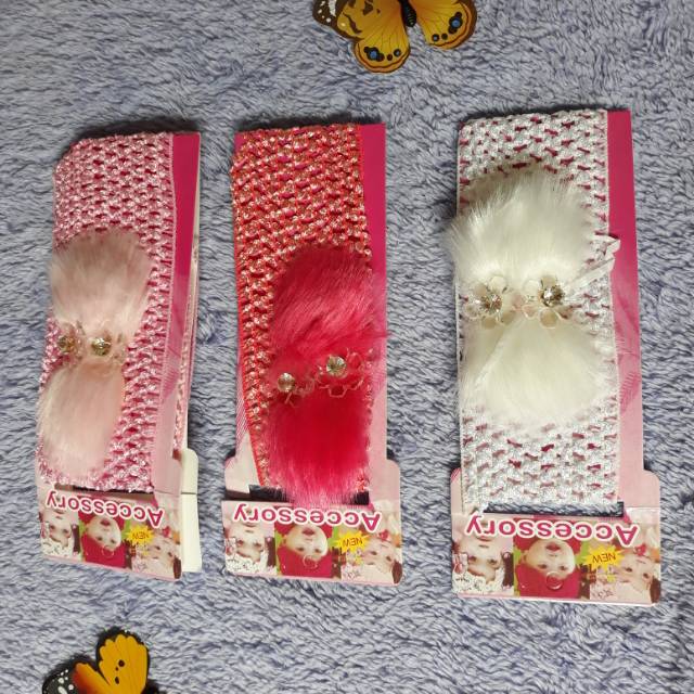 Bando kain pita bulu