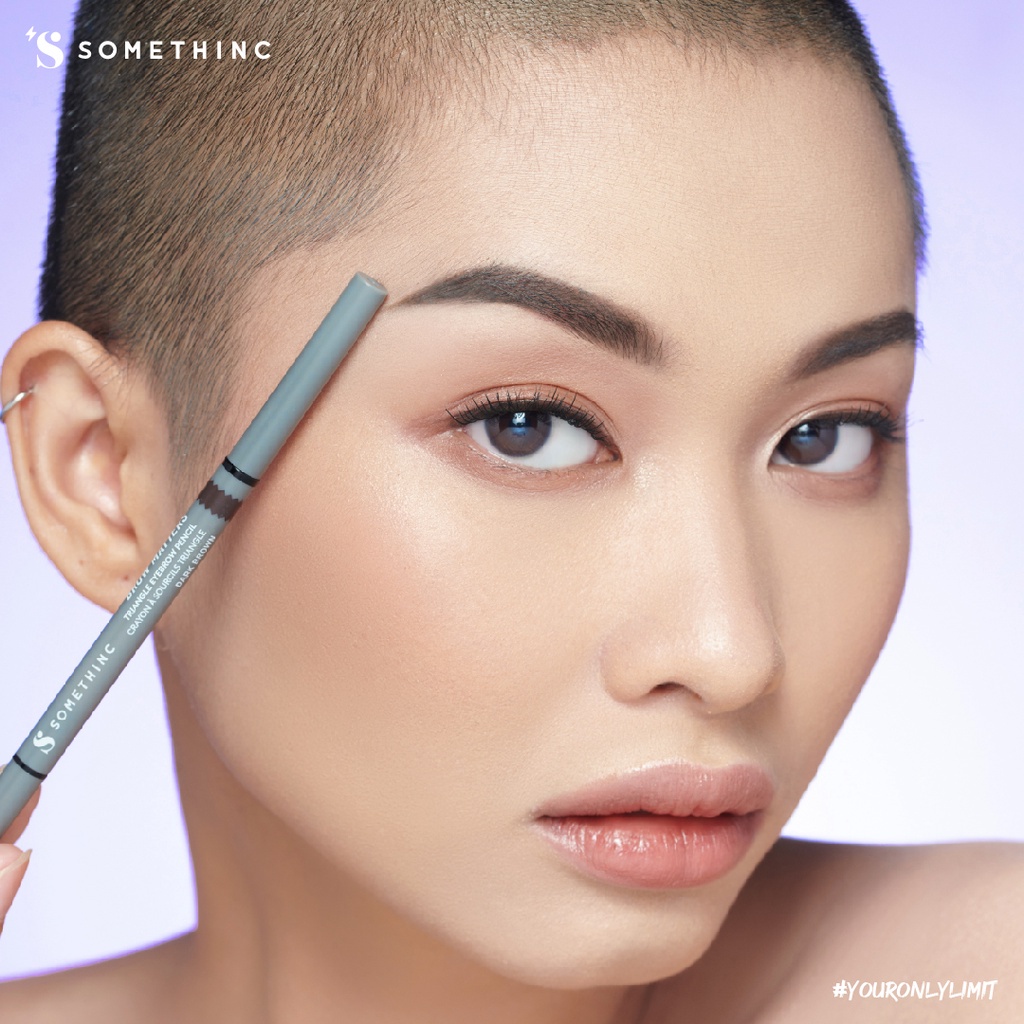 SOMETHINC BROW MATTERS Retractable Triangle Eyebrow / Pensil Alis Mekanik Tip Segitiga - LDA