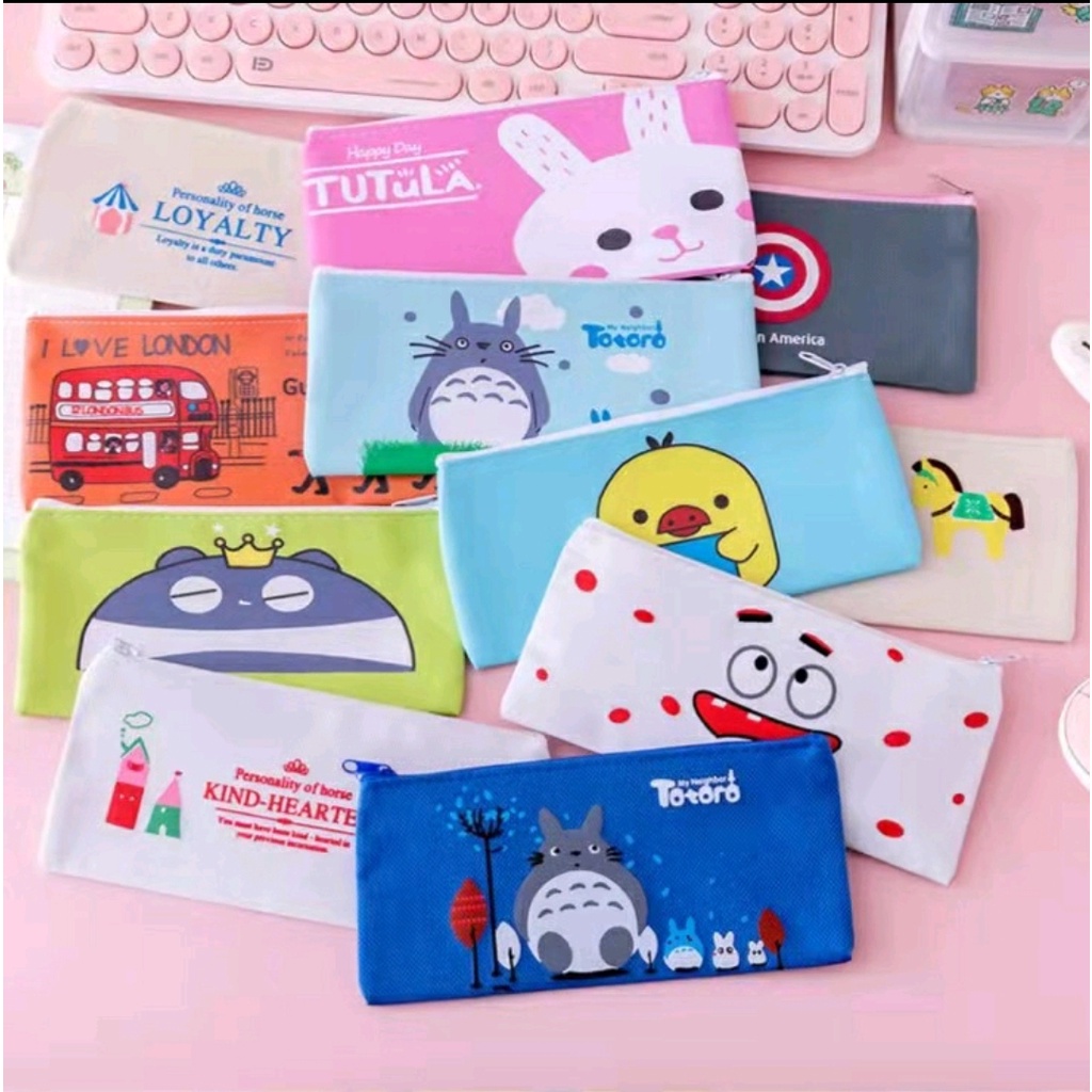 

DILAPAKKU-TEMPAT PENSIL MOTIF / KOTAK PENSIL MOTIF / TEMPAT ALAT TULIS MURAH PERLENGKAPAN SEKOLAH