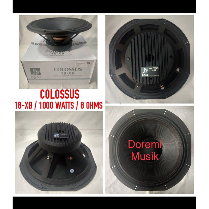 Speaker colosus 18 inch fane 18 XB original