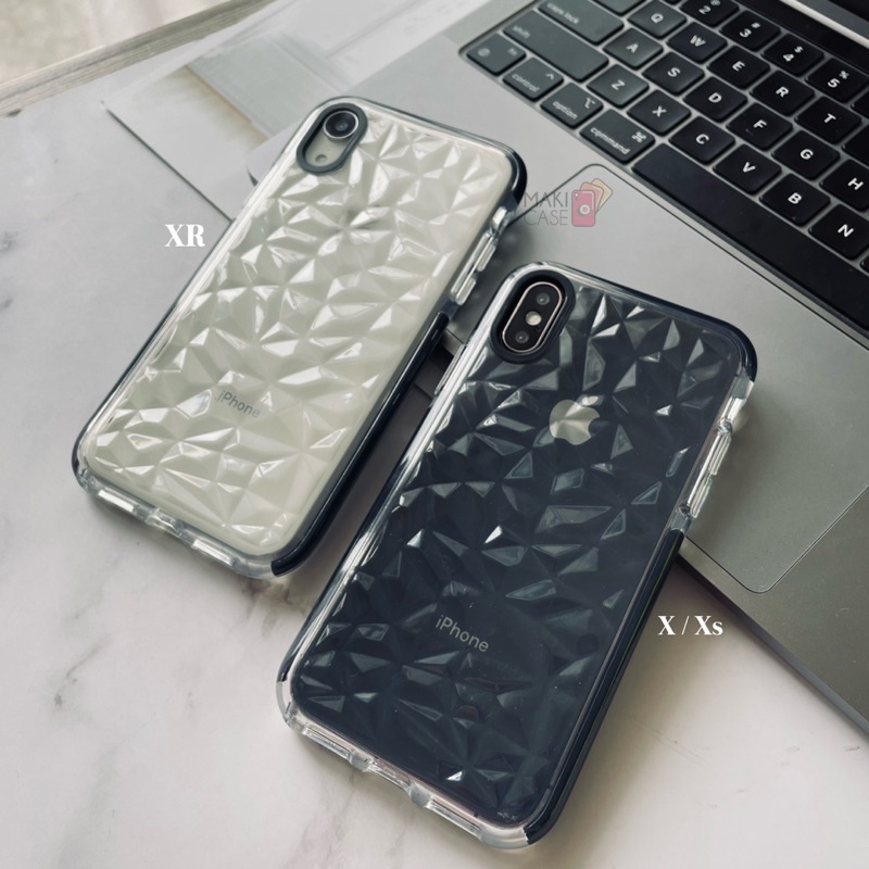 Premium Crystal Case X Xs XR XsMax Anti Bentur