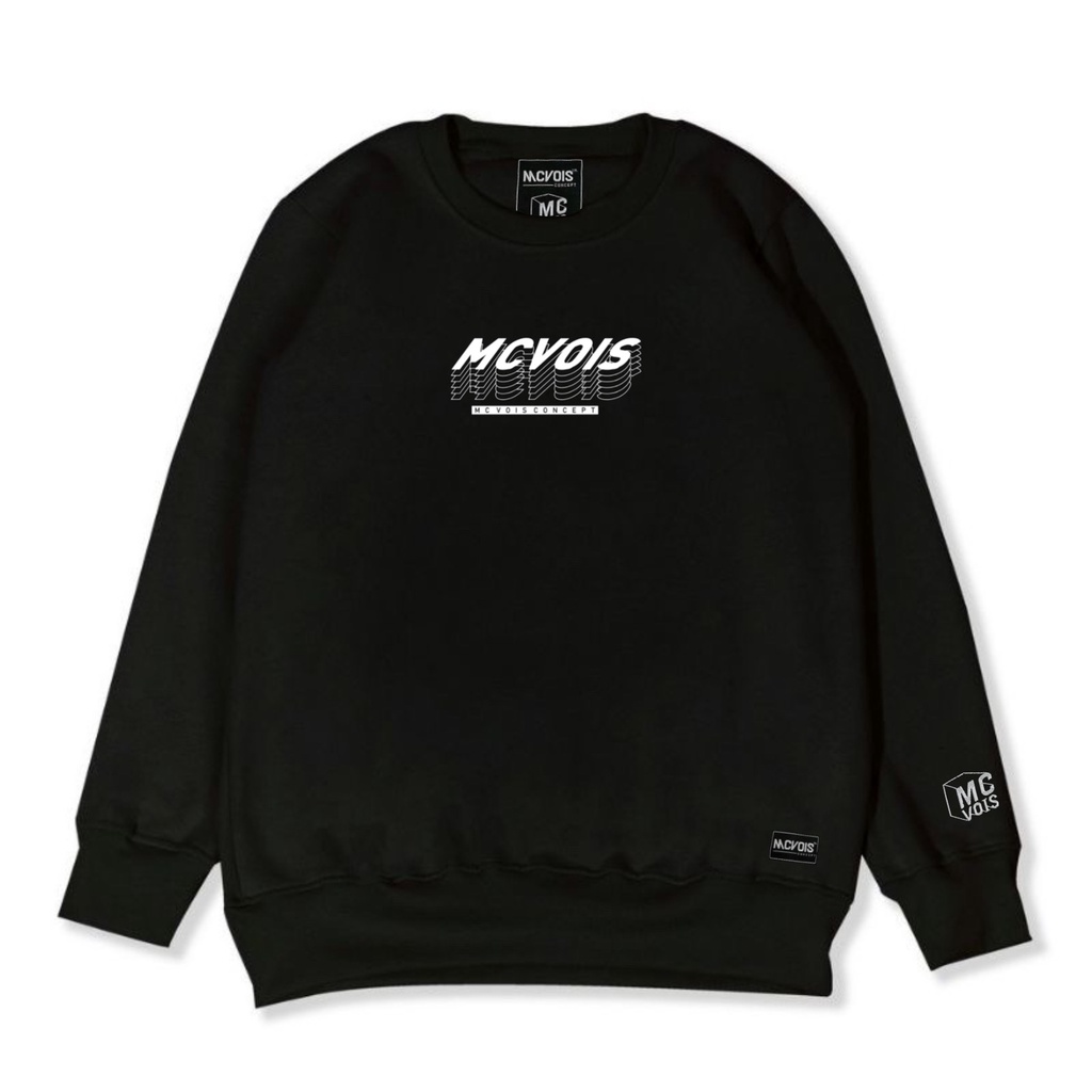 Mcvois Sweater Crewneck Bordir Pria Wanita Mc6 Premium Distro