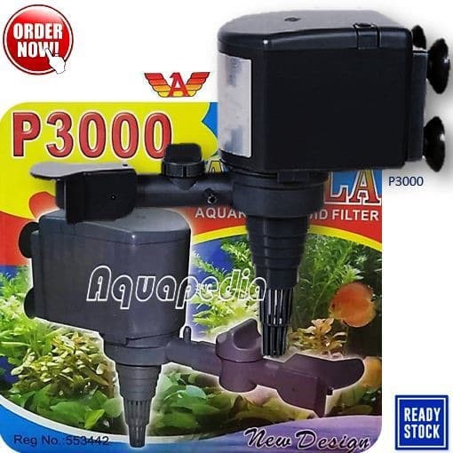 aquila p 3000 pompa celup aquarium submersible water pump