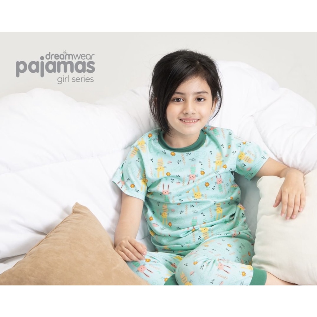 Piyama Big Size BOY GIRL 2 3 4 5 6 7 8 9 10 Velvet Junior Setelan Baju Tidur Anak Dreamland CBKS