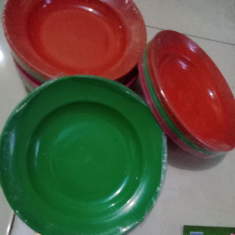 Piring Plastik Set isi 12pcs