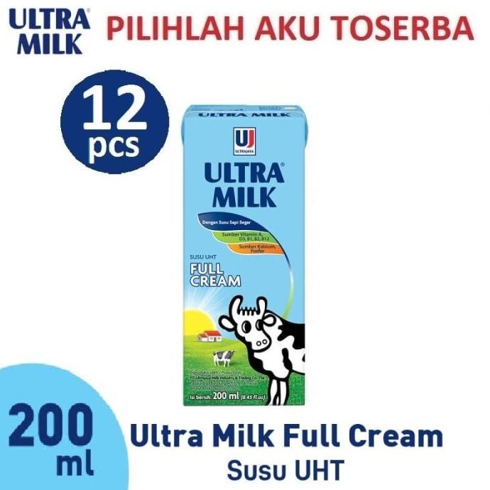 

Best Product!!! Susu Ultra Full Cream - 200 Ml (1 Paket Isi 12) - Paling Diminati
