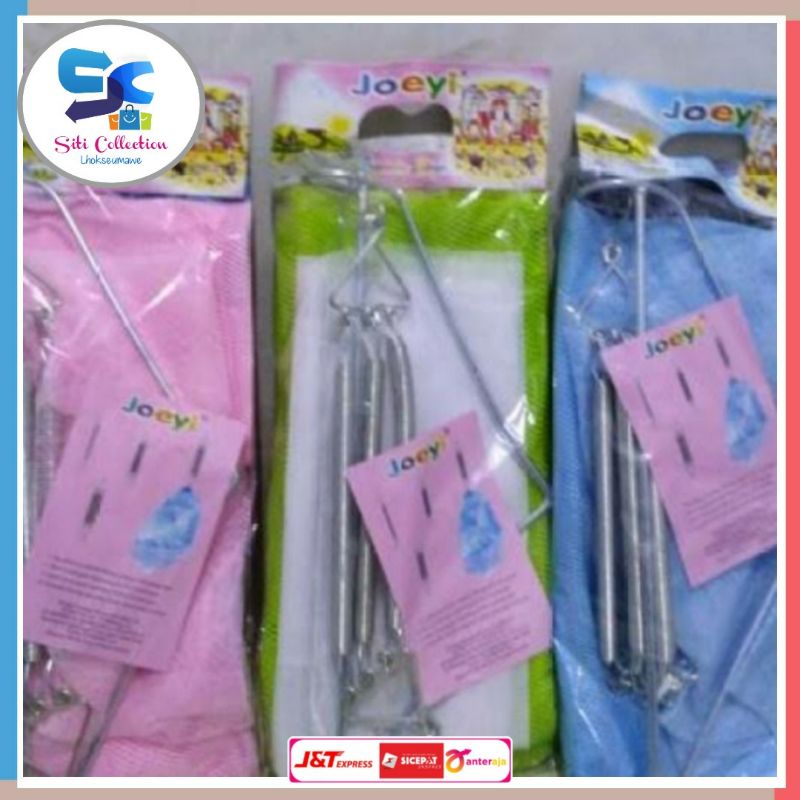 Joeyi Ayun Bayi per 3 komplit kelambu besi segitiga