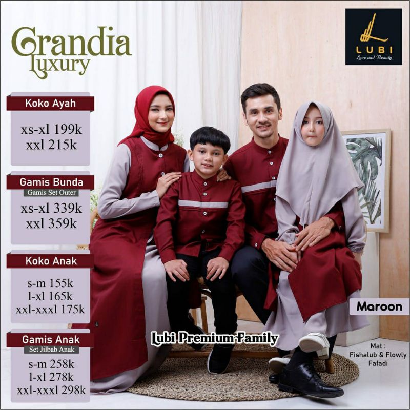 GRANDIA LUXURY  *Premium Lubi Family*