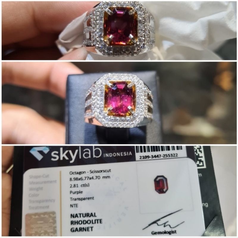 Rhodolite Garnet Ceylon