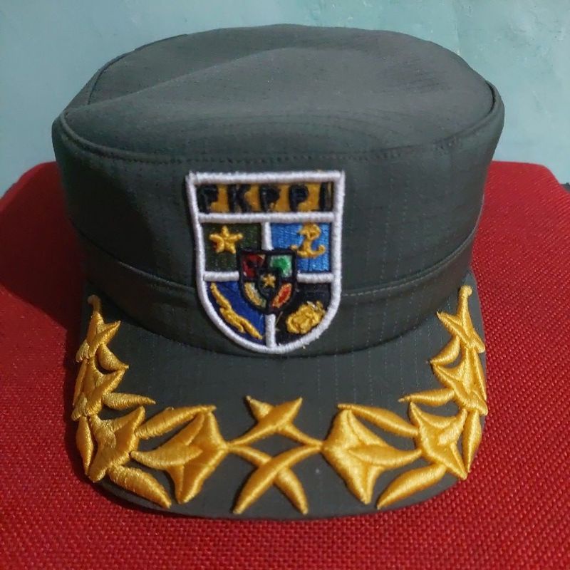 TOPI KOMANDO FKPPI/GM FKPPI BORDIRAN TIMBUL MELATI