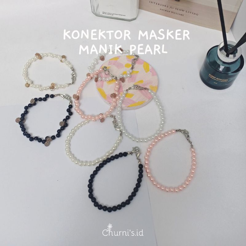 KONEKTOR MASKER MANIK PEARL / HIJAB KONEKTOR-3